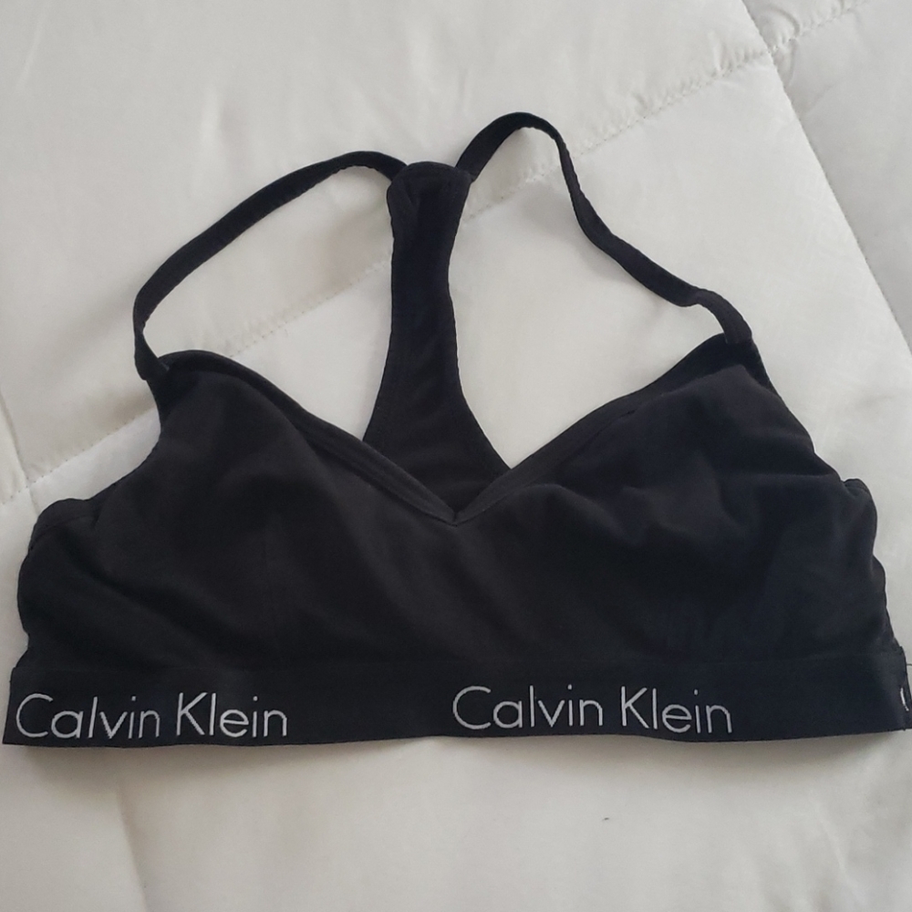 Calvin Klein Black Sports Bra
